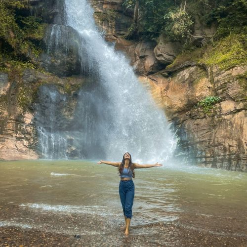 Pedal to Paradise Discovering Ella Wala's Hidden Waterfall"